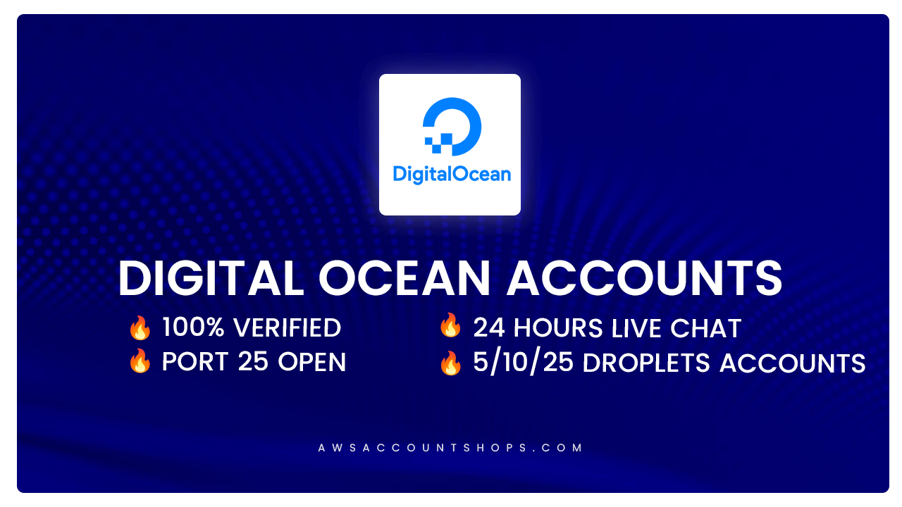 Buy DigitalOcean Account